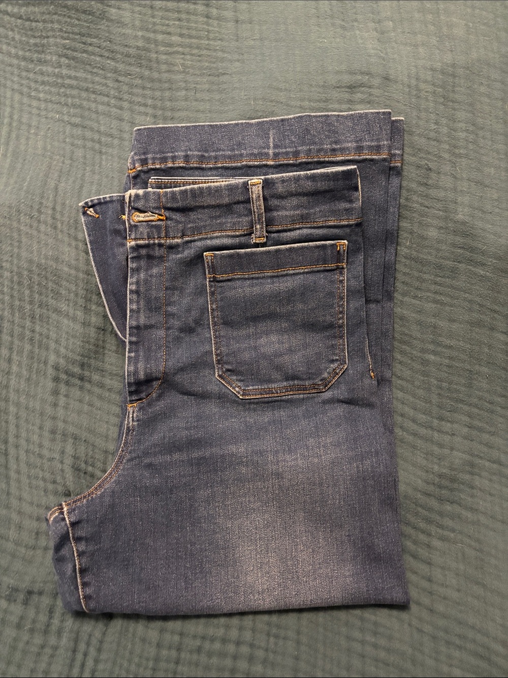 Maeve Maeve wide leg cropped Jeans